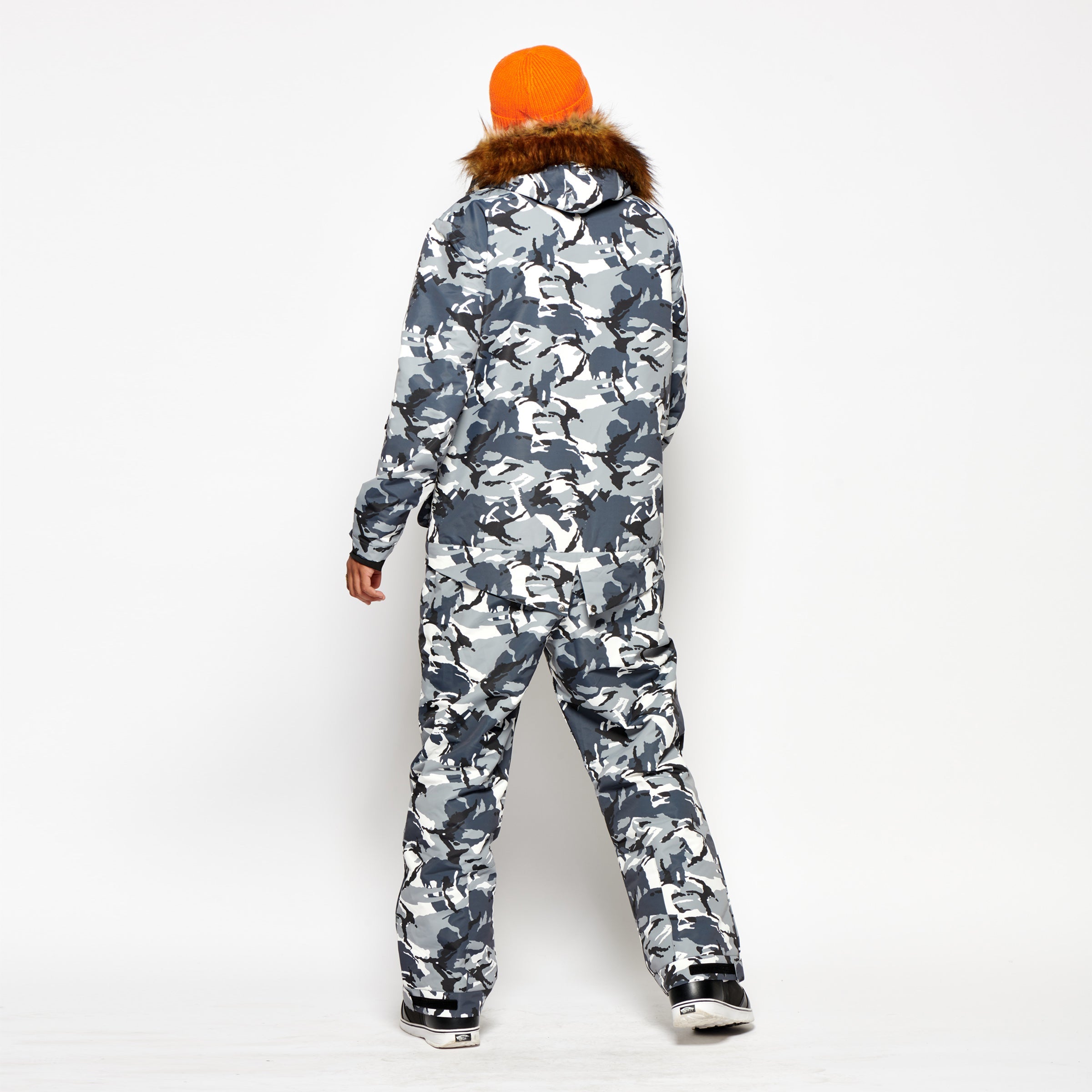 Men's 2-in-1 Snow Suit, Grey Camo