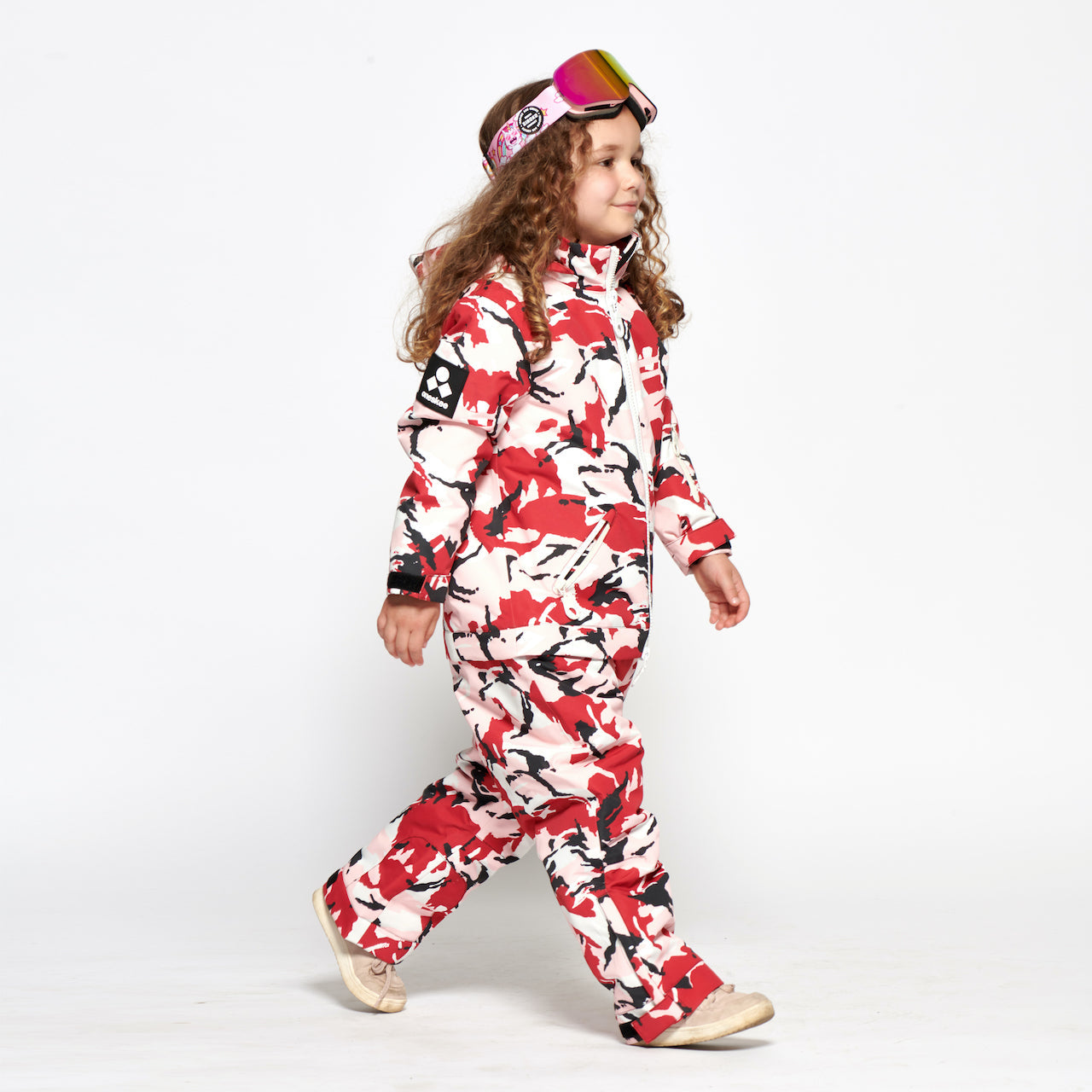 Kids 2-in-1 Snow Suit, Red Camo