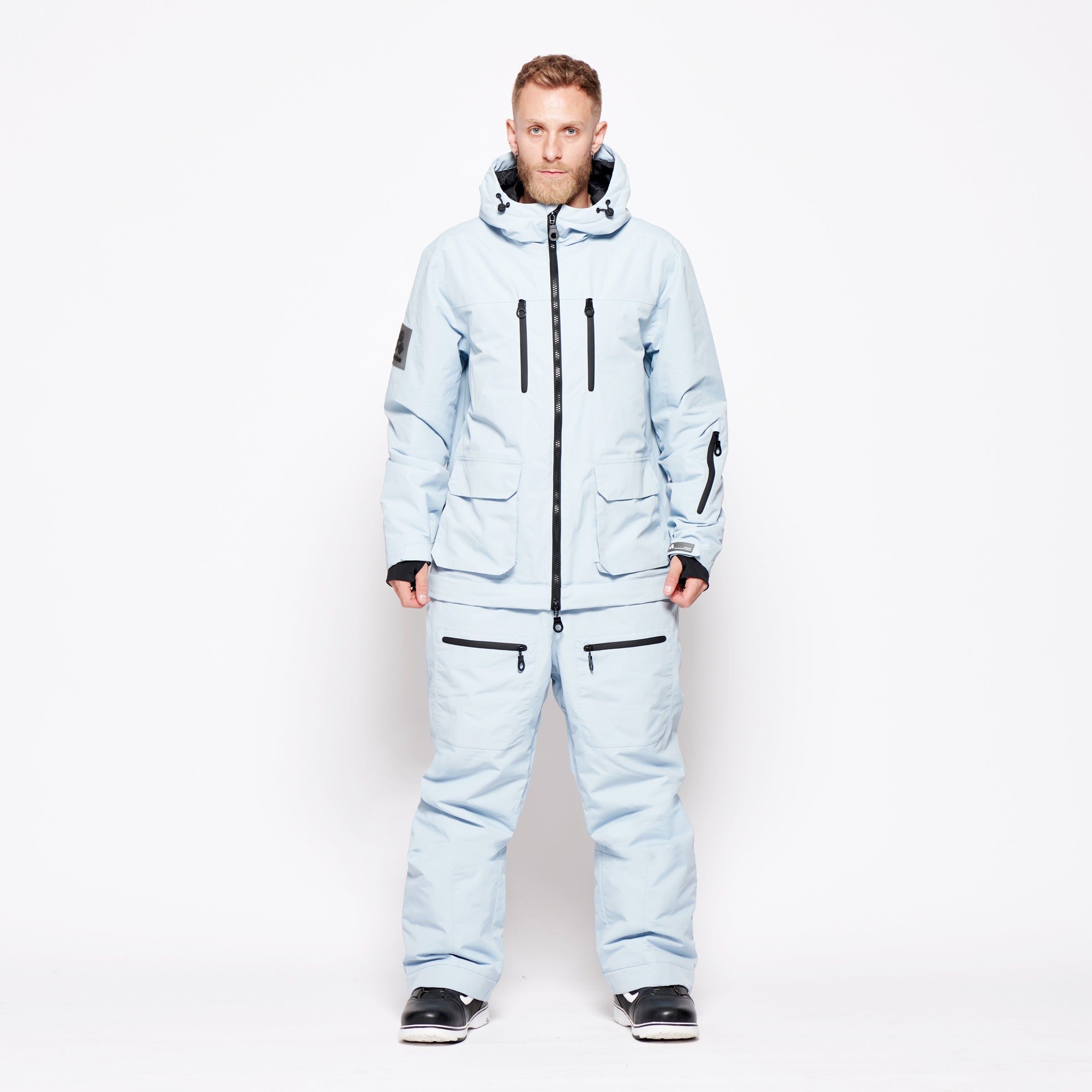 Men's 2-in-1 Snow Suit, Blue Fog