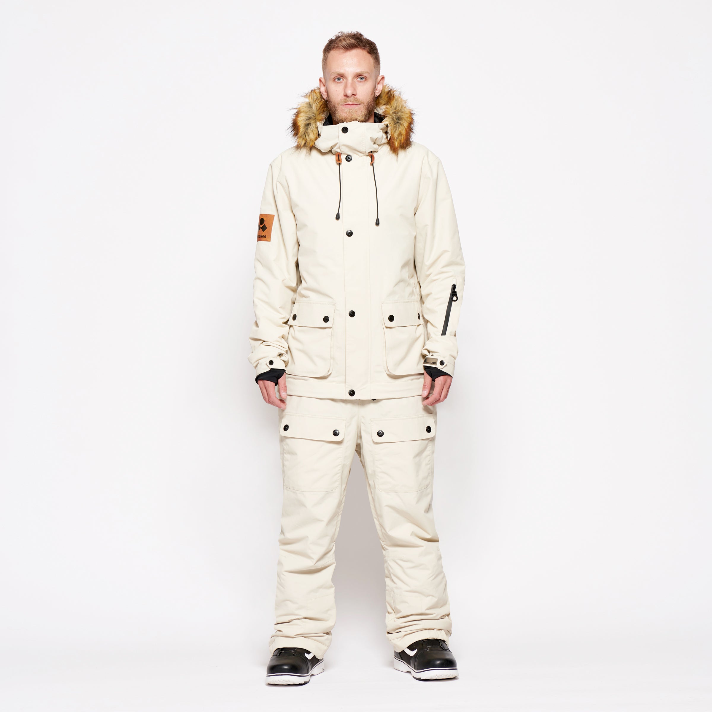 Men's 2-in-1 Snow Suit, Stone