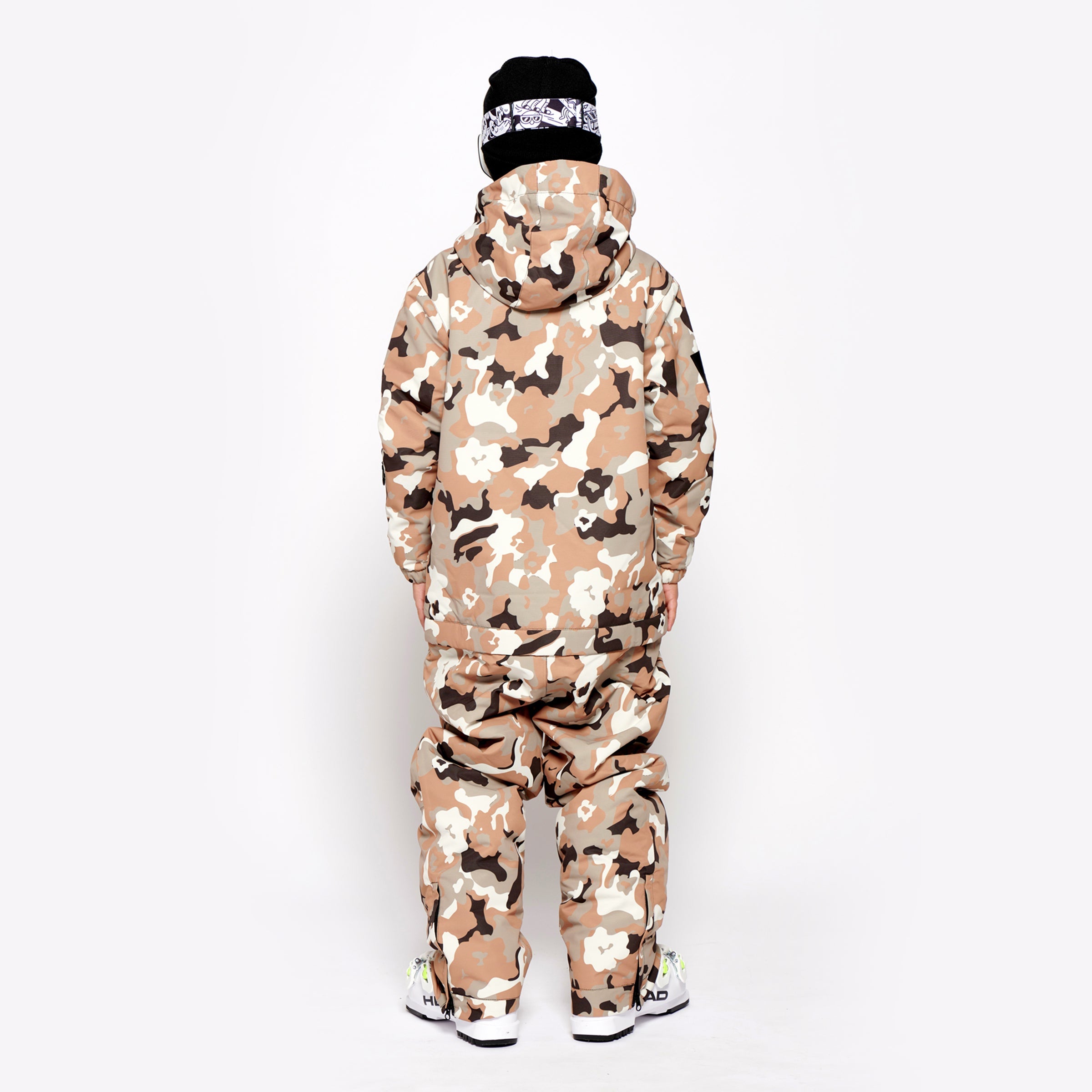 Kids 2-in-1 Snow Suit, Brown Camo