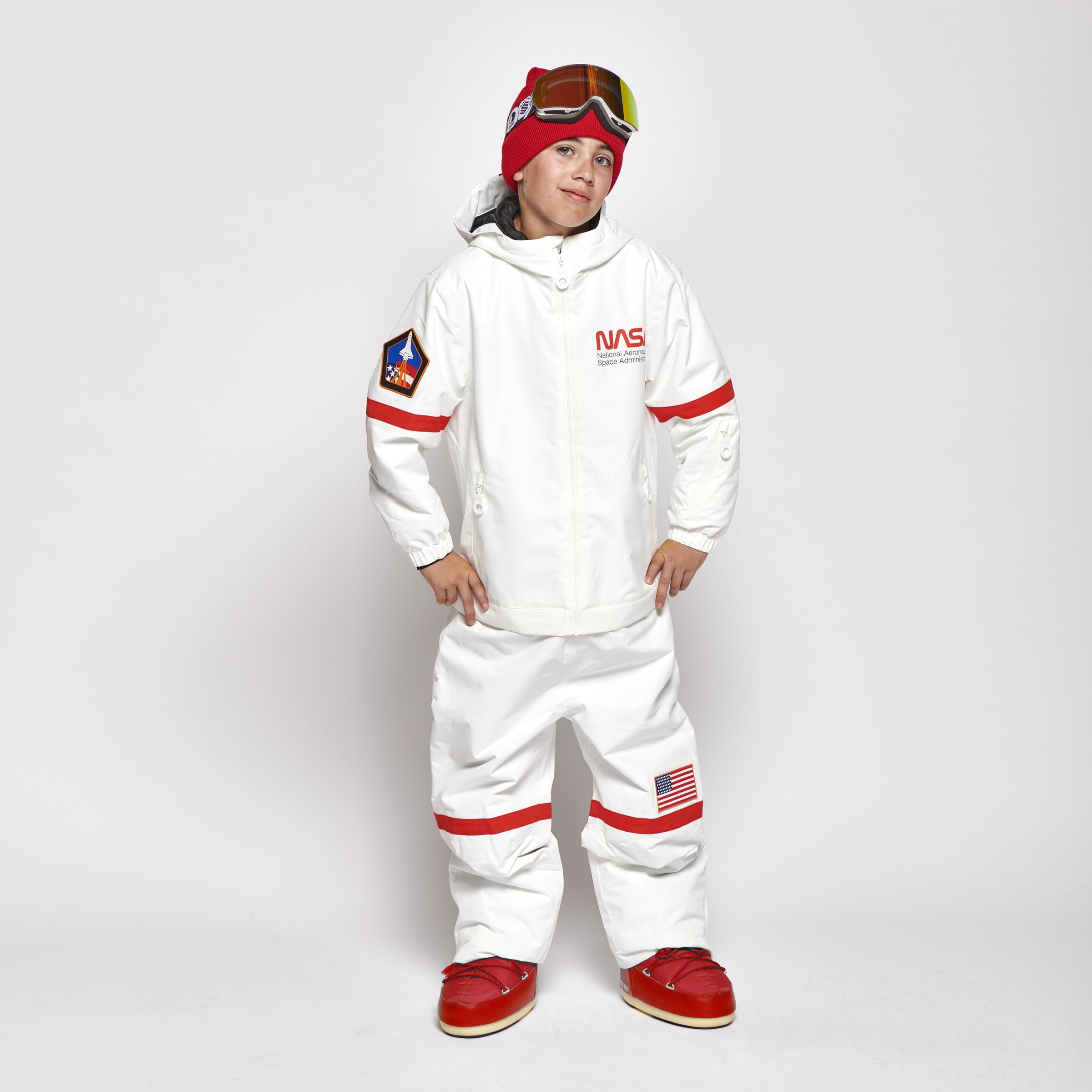 Bundle - Men's & Kids White NASA