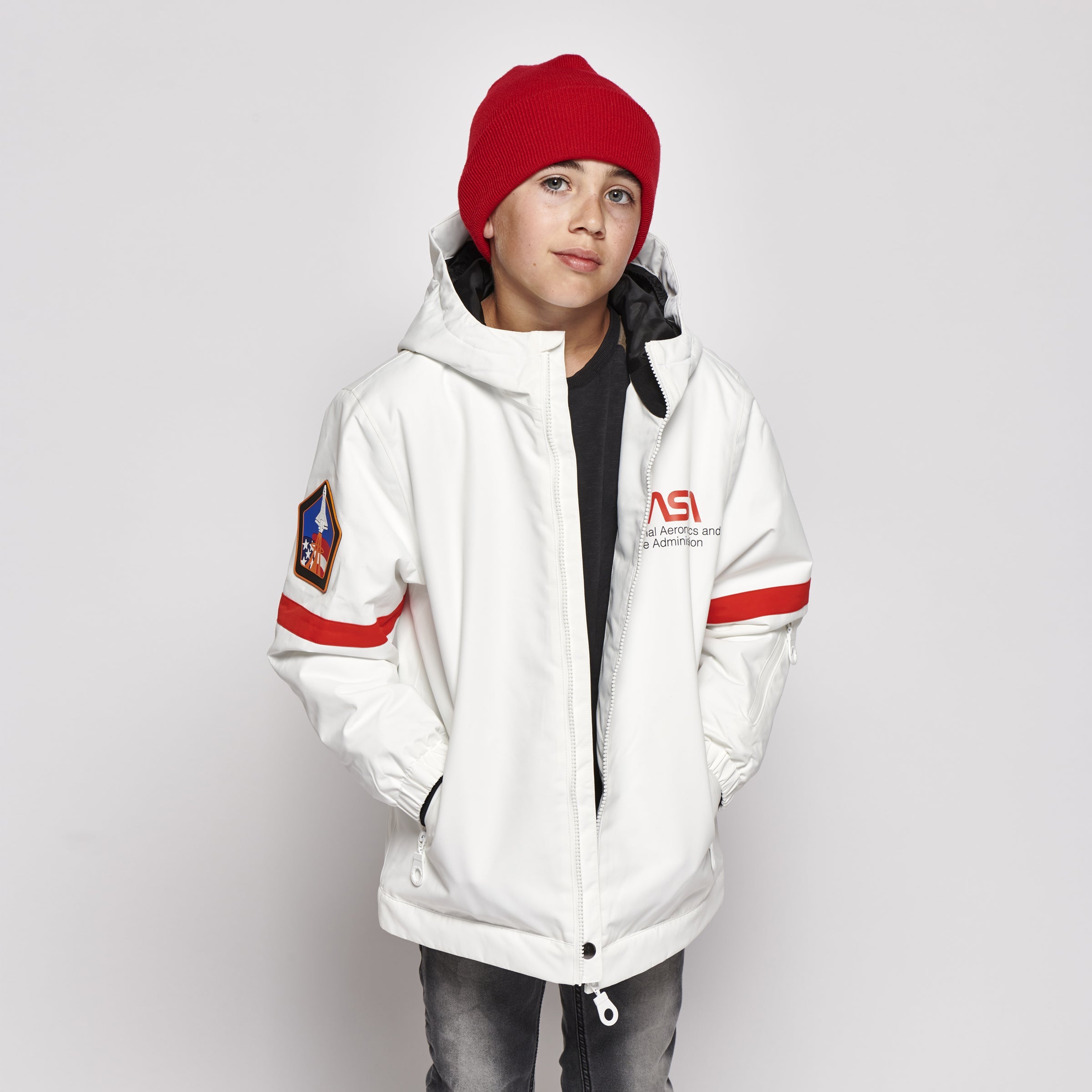 Bundle - Men's & Kids White NASA