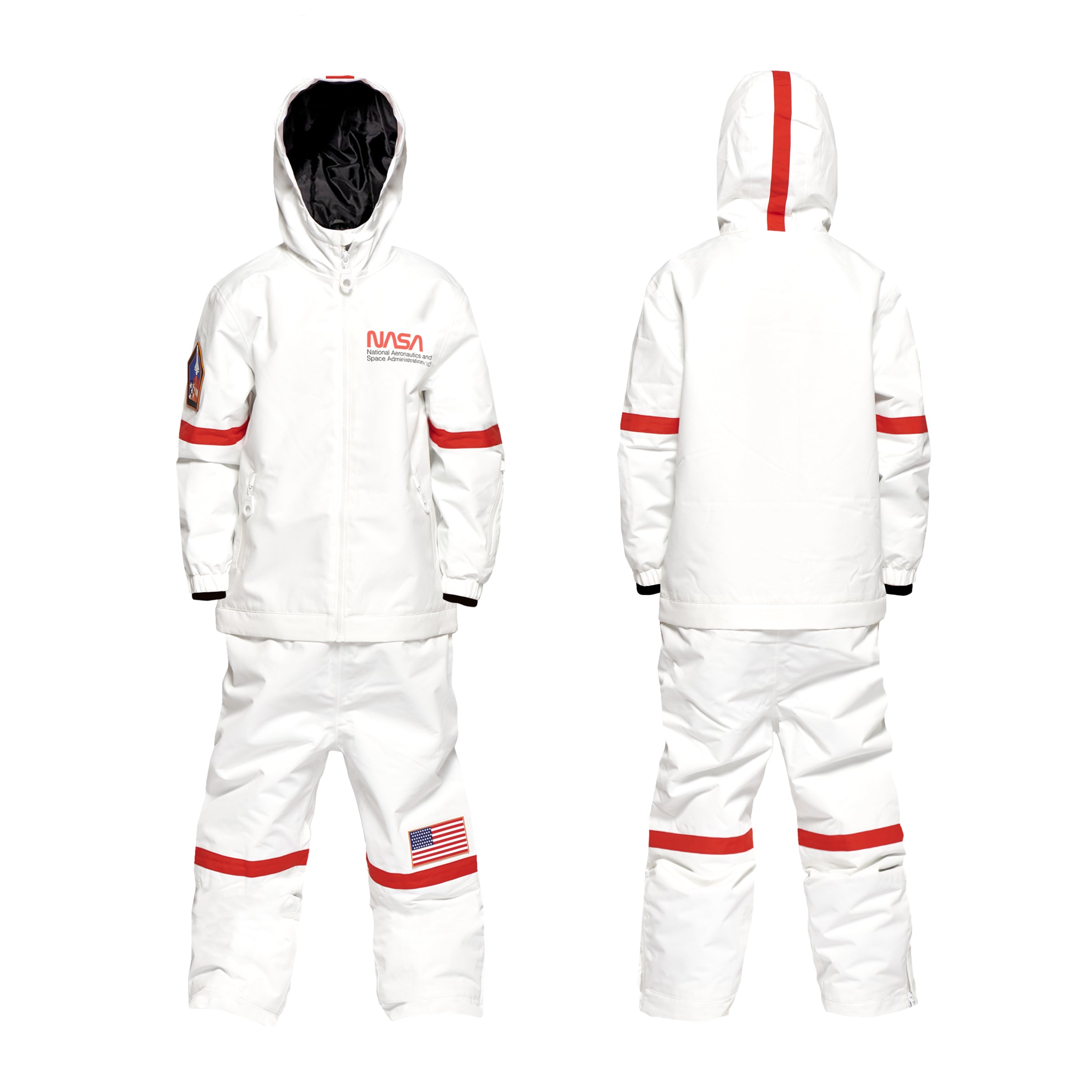 Bundle - Men's & Kids White NASA