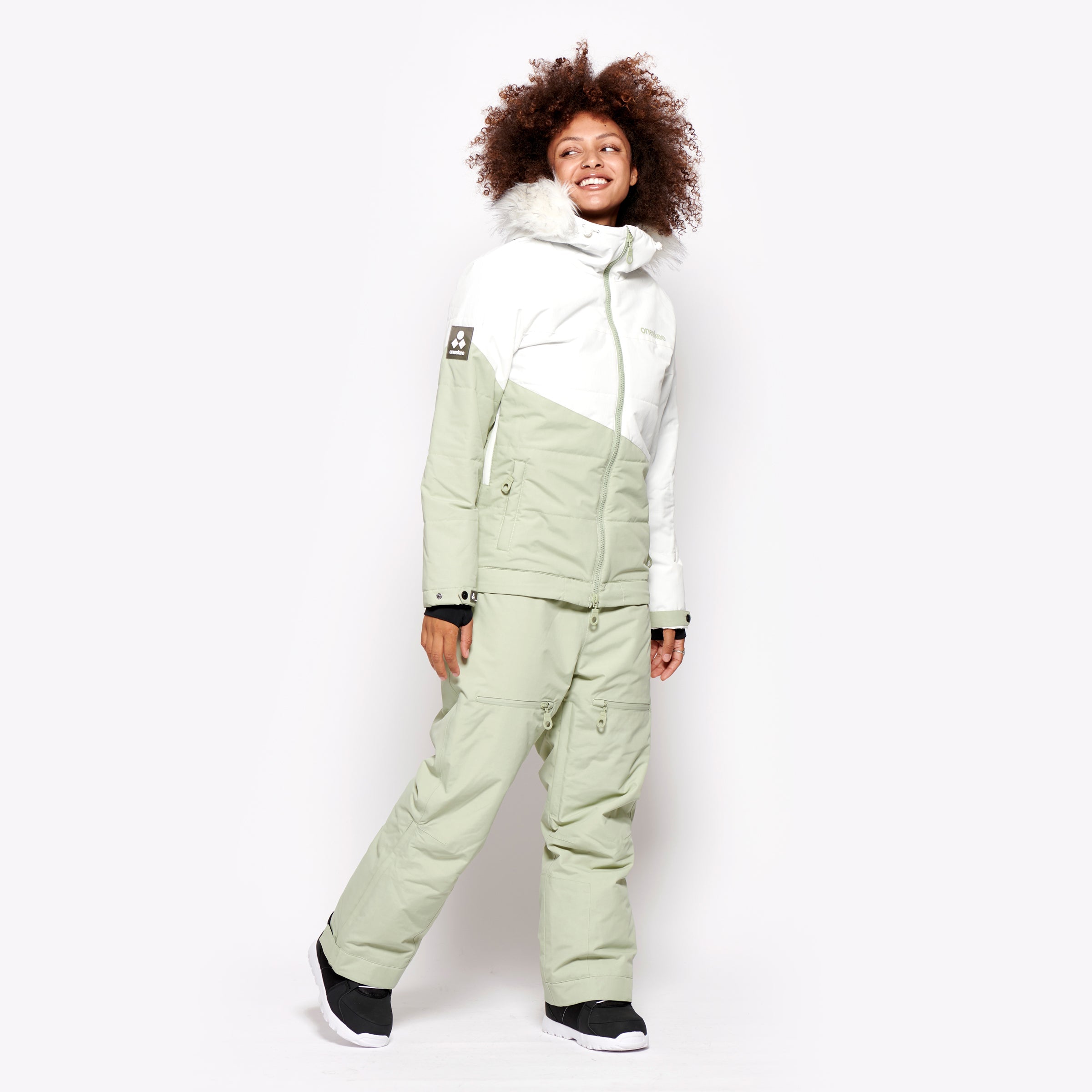 Women's 2-in-1 Snow Suit, Sage Green