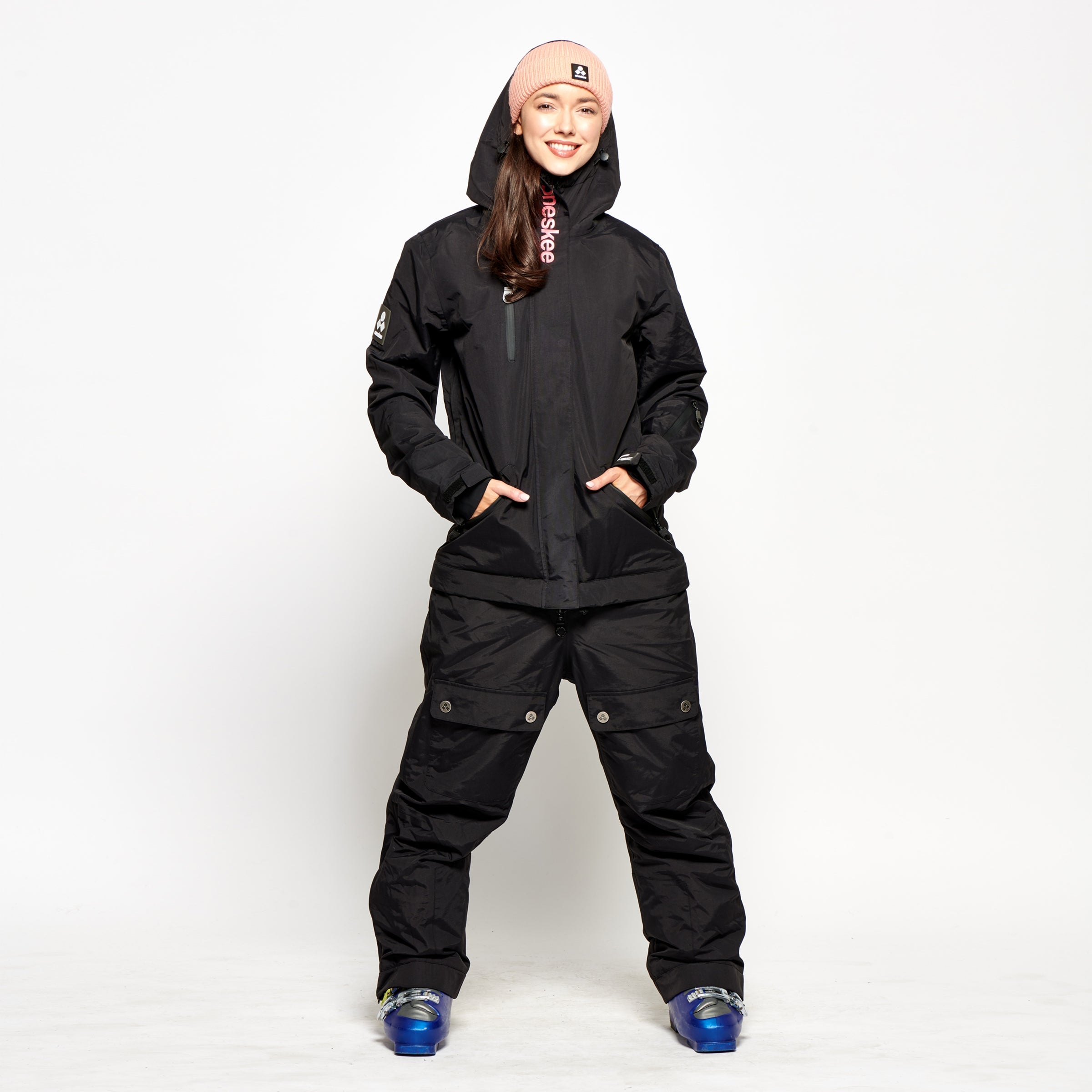 Women's 2-in-1 Snow Suit, Black