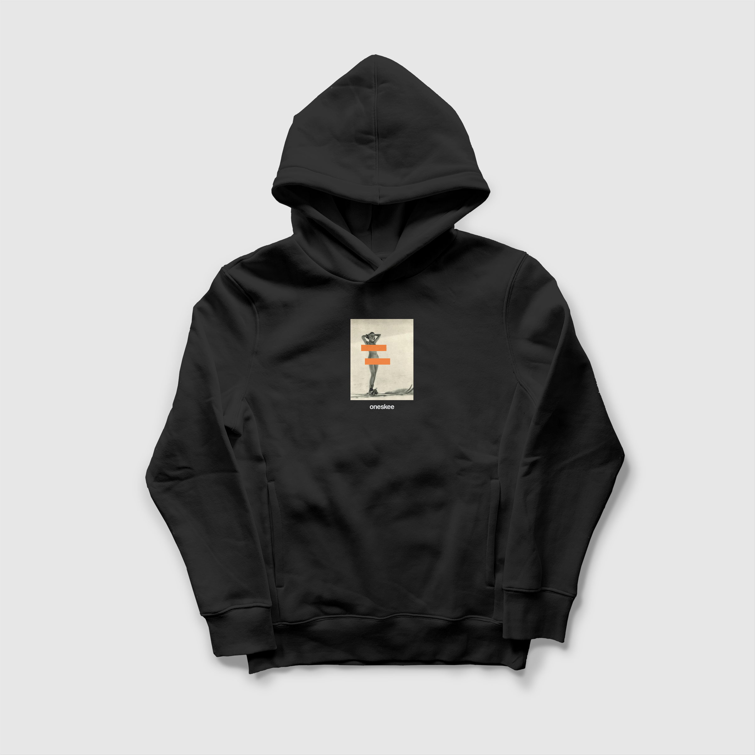 Censored Hoodie, Black