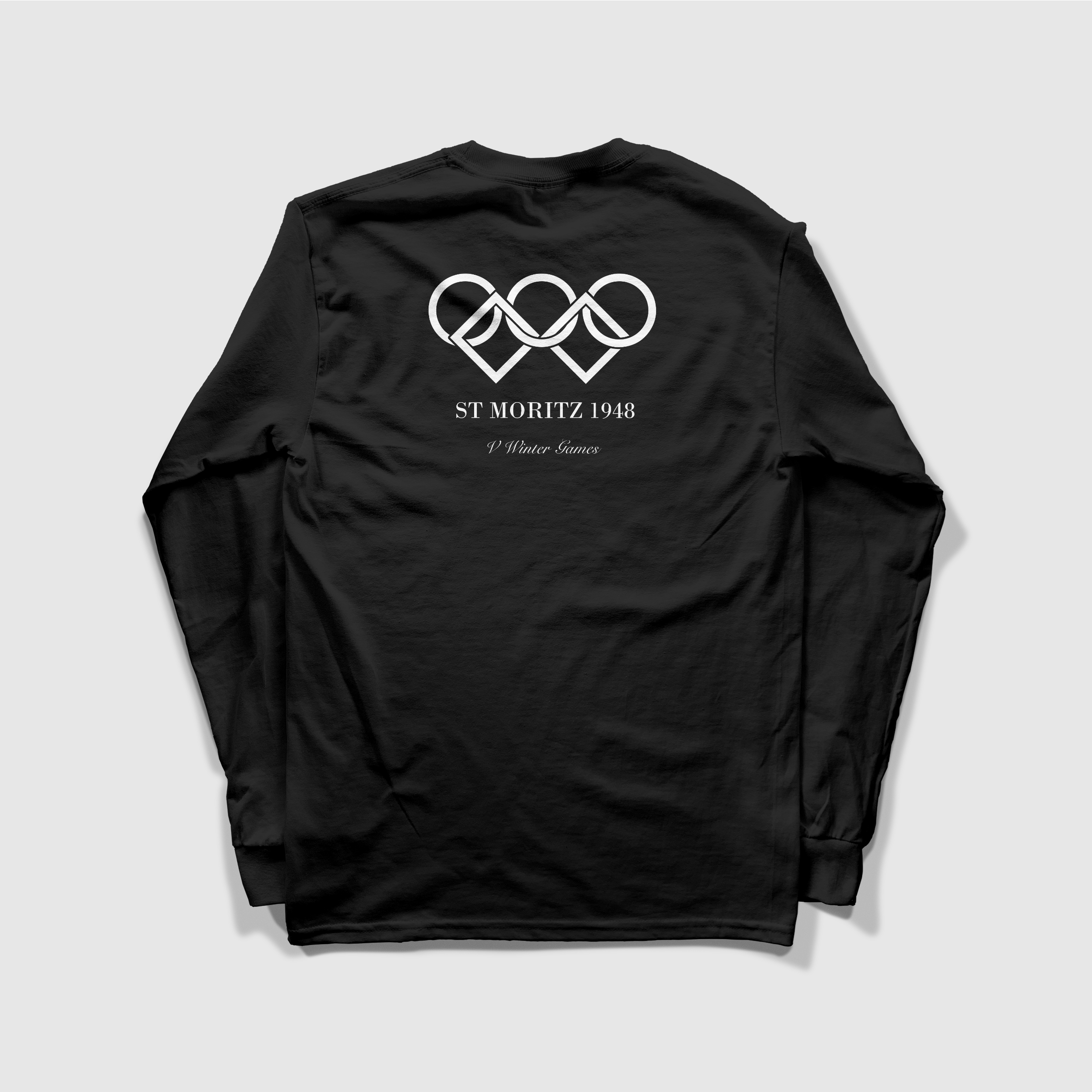 V Winter Games LS Tee, Black